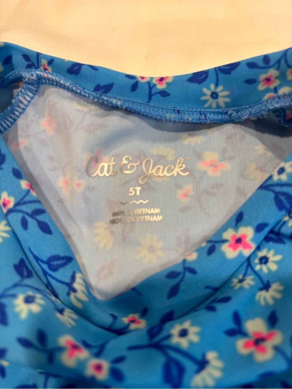 Cat & Jack Long Sleeve Rashguard Set - Picture 2 of 5